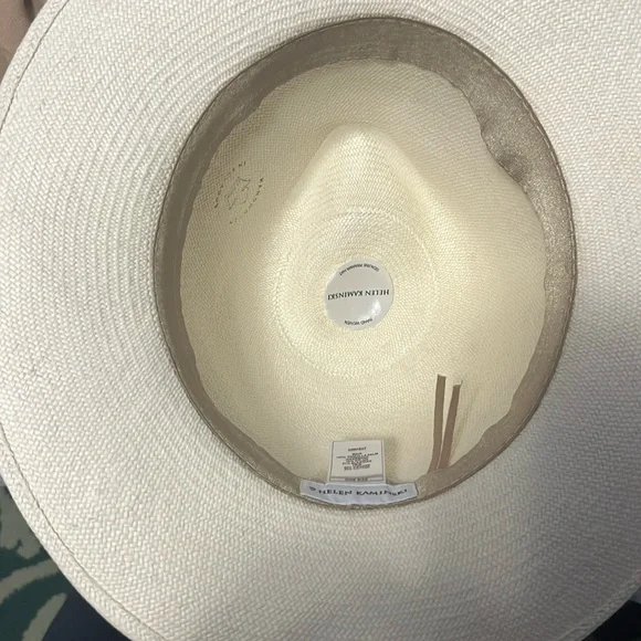NWOT Classic Helen Kaminski Vitoria Panama Hat Chalk / Gum-blossom, Sydney AUS - Picture 4 of 7
